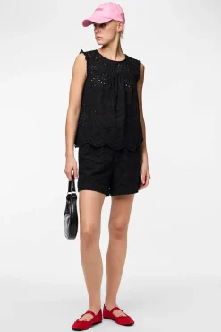 Pieces Blusa con detalle