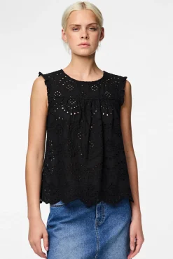 Pieces Blusa con detalle
