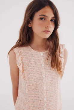 Crianças Springfield Kids Blusa corbatera para niña