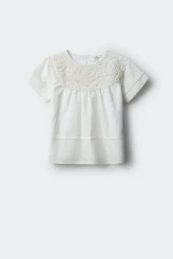 Crianças Springfield Kids Blusa crochet niña