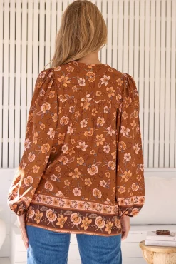 Jaase Blusa Oakwood estampada