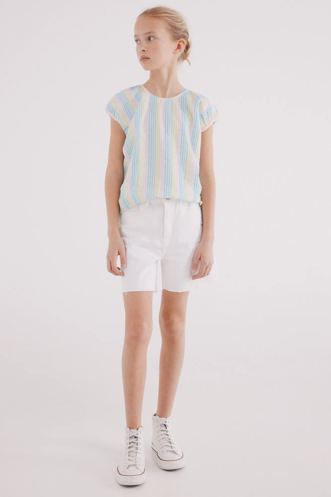 Crianças Springfield Kids Blusa raya multicolor niña
