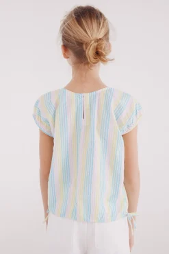 Crianças Springfield Kids Blusa raya multicolor niña
