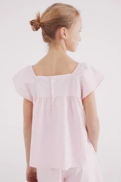 Crianças Springfield Kids Blusa rayas oxford niña