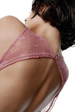 Black Limba Body halter de encaje Eclipse