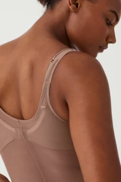 Spanx Body pantalón por debajo del pecho tul y satén Shaping satin