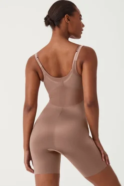 Spanx Body pantalón por debajo del pecho tul y satén Shaping satin