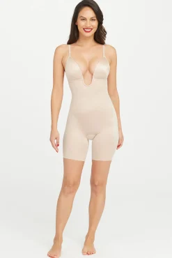 Spanx Body reductor escote U beige