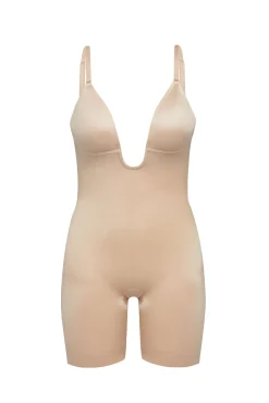 Spanx Body reductor escote U beige