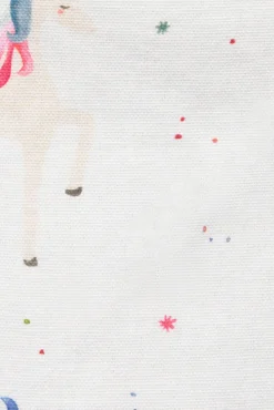Crianças Textura Bolsa algodón unicornios