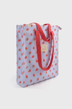 Mr. Wonderful Bolsa de tela tote bag fresas Hello, sunshine!