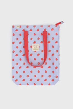 Mr. Wonderful Bolsa de tela tote bag fresas Hello, sunshine!