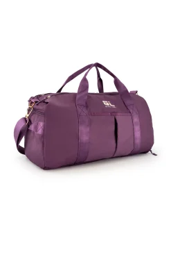 Black Limba Bolsa deportiva Hoop morada