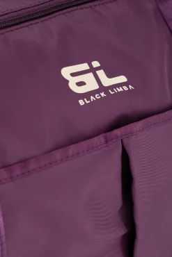 Black Limba Bolsa deportiva Hoop morada