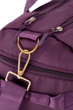 Black Limba Bolsa deportiva Hoop morada