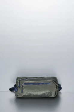 Dash and Stars Bolso bandolera nylon kaki satinado