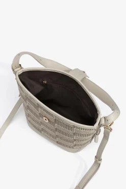 Vilanova Bolso bucket efecto paja