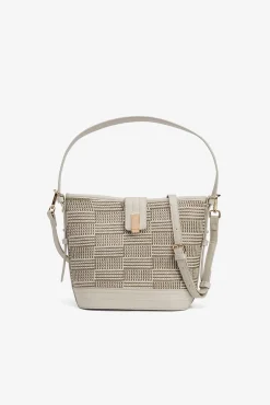 Vilanova Bolso bucket efecto paja