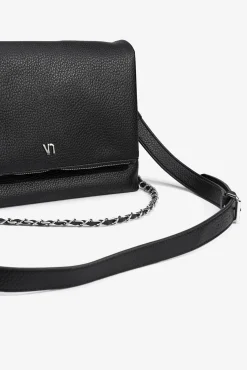 Vilanova Bolso de hombro efecto piel con solapa