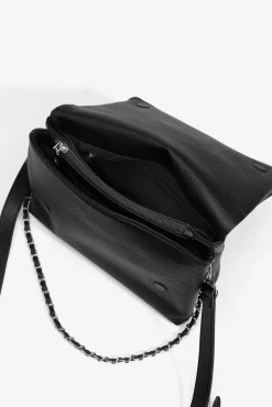 Vilanova Bolso de hombro efecto piel con solapa