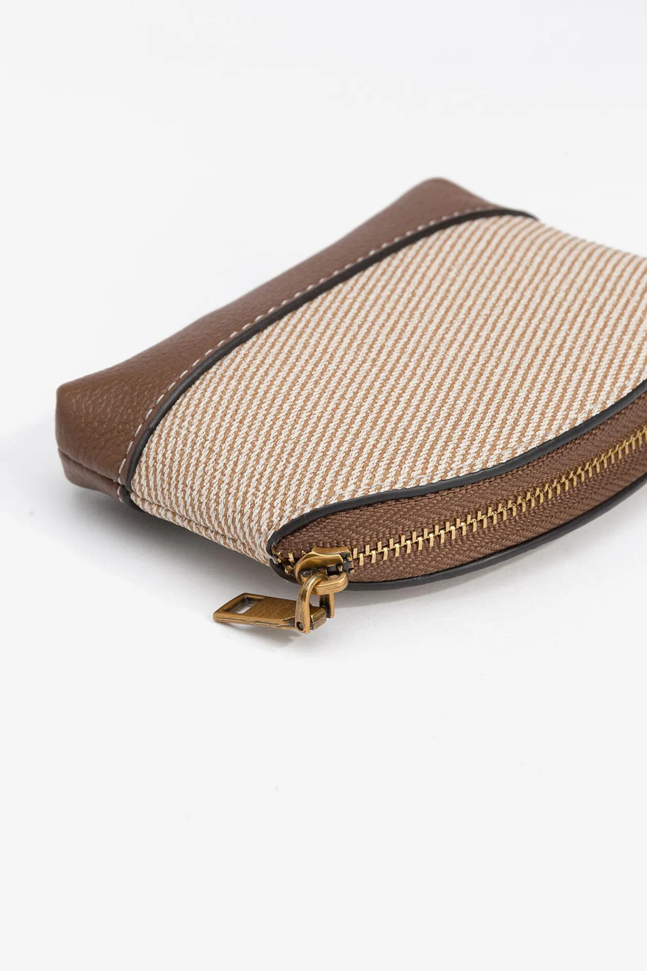 Vilanova Bolso efecto lona bicolor