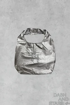 Dash and Stars Bolso hobo metalizado logo