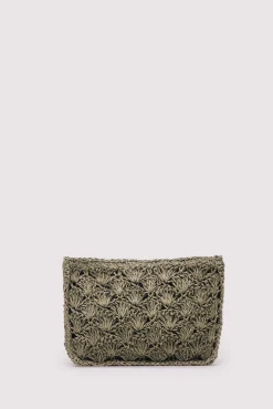 Springfield Bolso hombro rafia