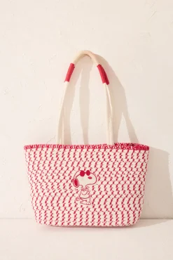 Women'secret Bolso mediano shoper Snoopy