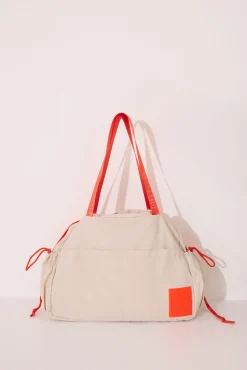 Women'secret Bolso multiusos nylon beige