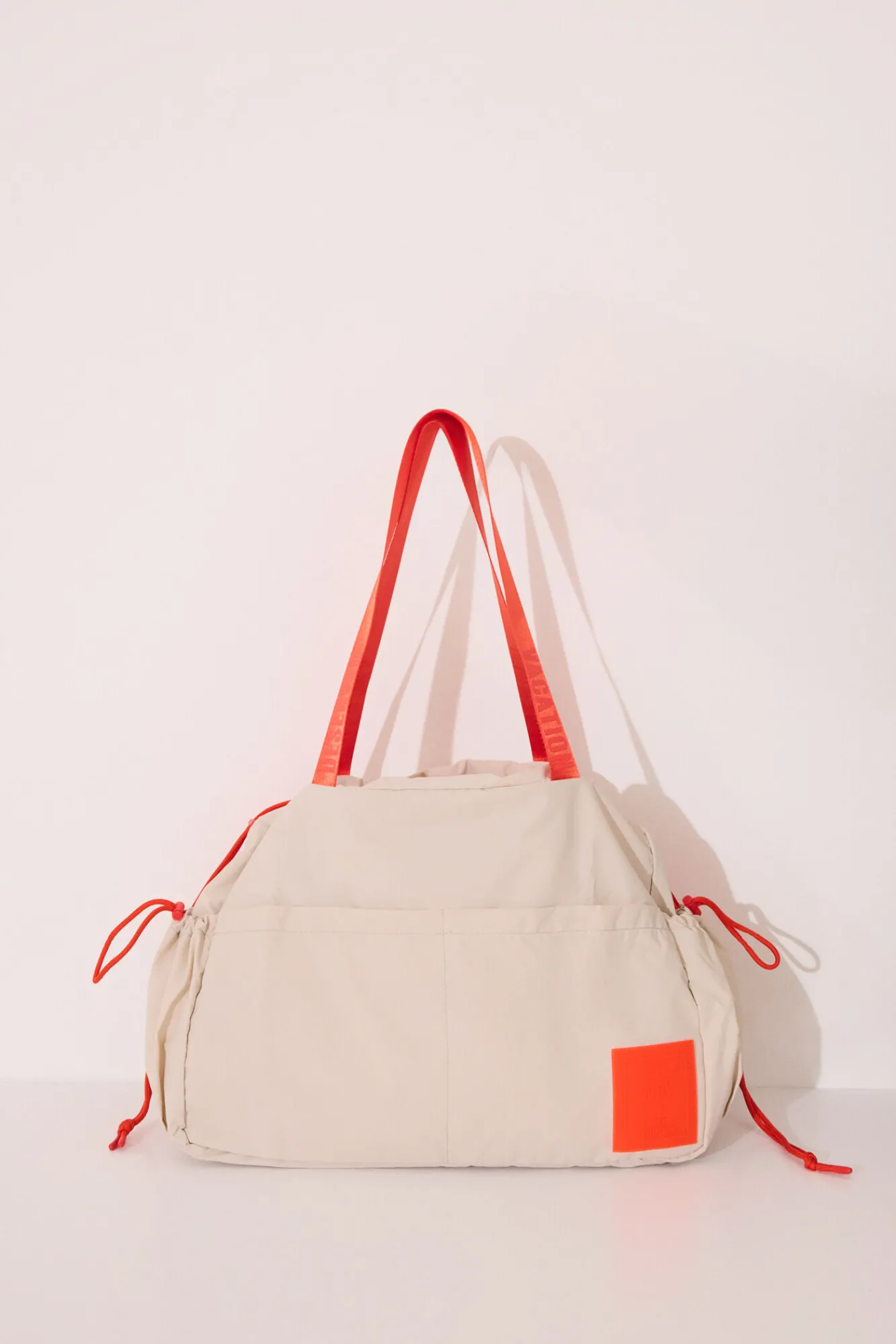 Women'secret Bolso multiusos nylon beige