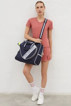 Dash and Stars Bolso pádel efecto piel marino