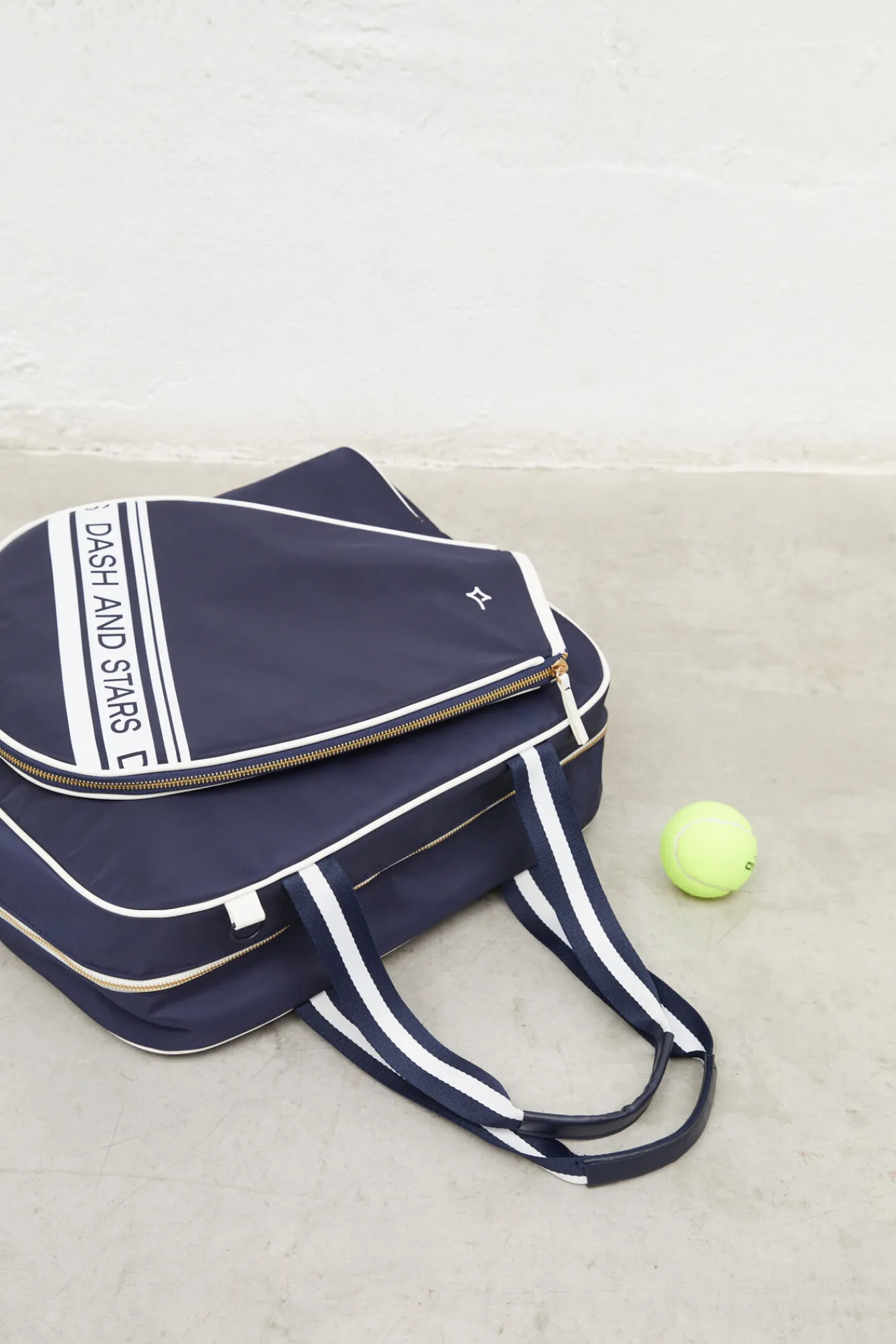 Dash and Stars Bolso pádel efecto piel marino