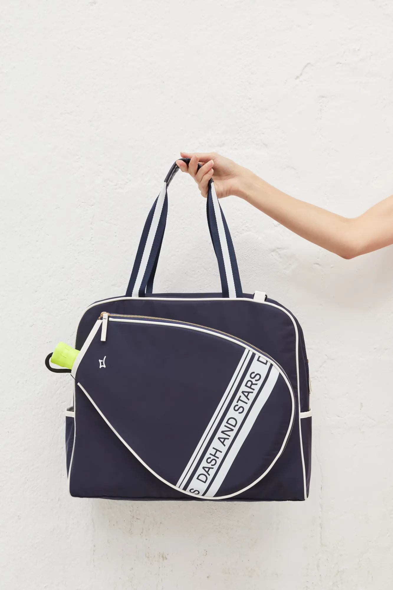 Dash and Stars Bolso pádel efecto piel marino