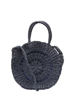 Only Bolso redondo de rafia