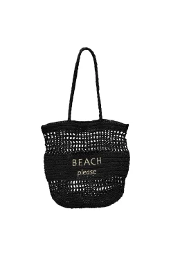 Only Bolso tote bag de rafia