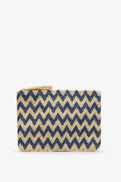 Cortefiel Bolso tote estampado espiga