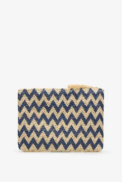 Cortefiel Bolso tote estampado espiga