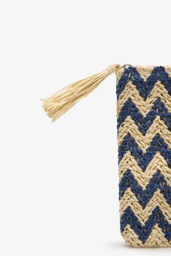 Cortefiel Bolso tote estampado espiga