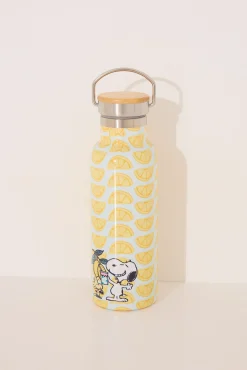 Women'secret Botella metal print limones Snoopy