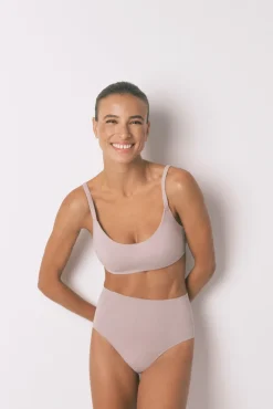 Women'secret Braga alta algodón