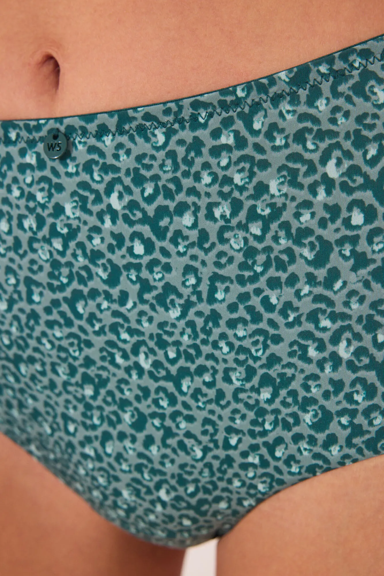 Women'secret Braga alta clásica microfibra animal print