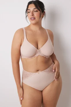 Women'secret Braga alta microfibra y encaje