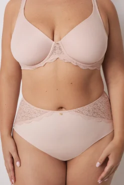 Women'secret Braga alta microfibra y encaje