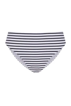 Women'secret Braga bikini alta moldeadora rayas navy
