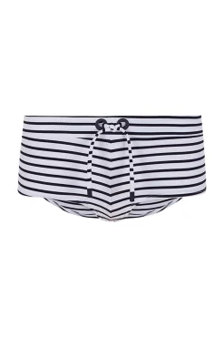 Women'secret Braga bikini boxer rayas navy