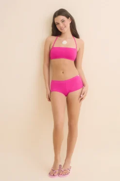 HI&BYE Braga bikini boxer rosa