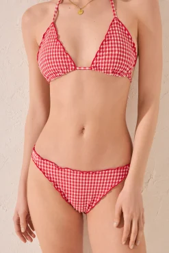Women'secret Braga bikini brasileña cuadro vichy
