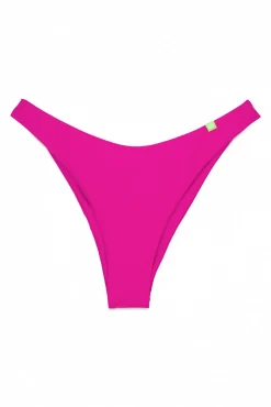 HI&BYE Braga bikini brasileña frunce rosa