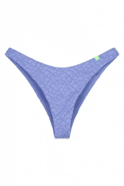 HI&BYE Braga bikini brasileña textura miniflor