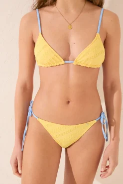Women'secret Braga bikini clásica textura tiras